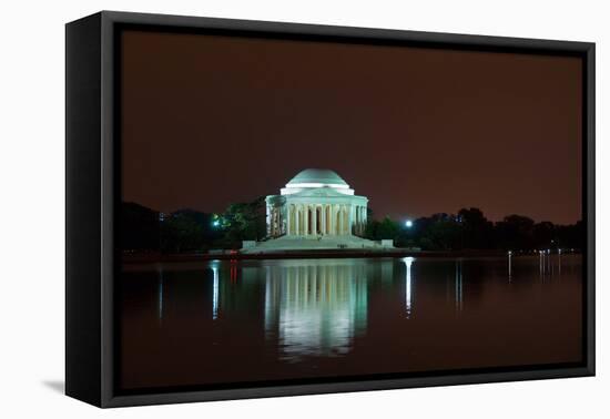 Jefferson Memorial at Night, Washington DC-sborisov-Framed Premier Image Canvas