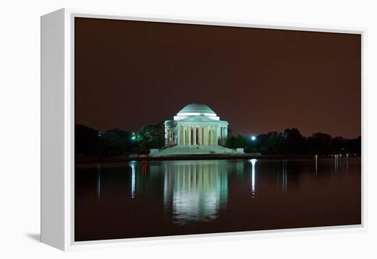 Jefferson Memorial at Night, Washington DC-sborisov-Framed Premier Image Canvas