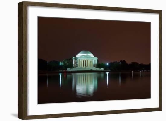 Jefferson Memorial at Night, Washington DC-sborisov-Framed Photographic Print