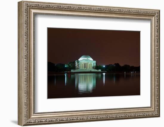 Jefferson Memorial at Night, Washington DC-sborisov-Framed Photographic Print