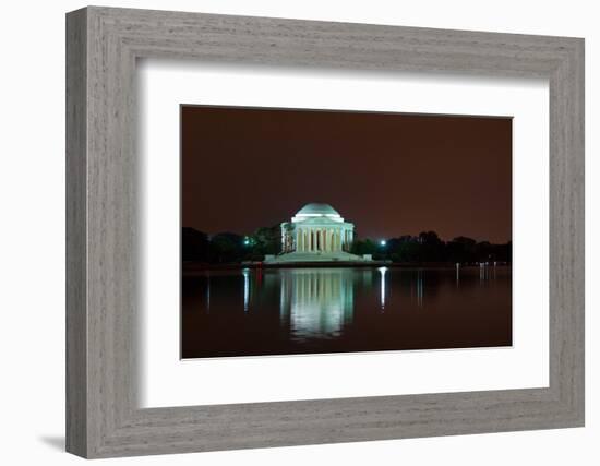 Jefferson Memorial at Night, Washington DC-sborisov-Framed Photographic Print