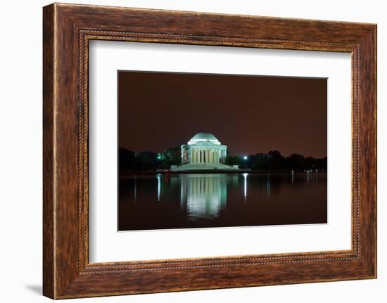 Jefferson Memorial at Night, Washington DC-sborisov-Framed Photographic Print