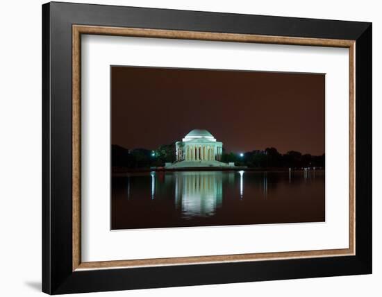 Jefferson Memorial at Night, Washington DC-sborisov-Framed Photographic Print