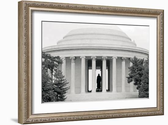 Jefferson Memorial II-Jeff Pica-Framed Photographic Print