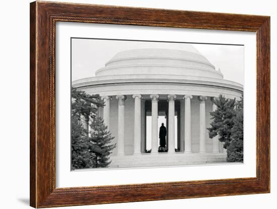 Jefferson Memorial II-Jeff Pica-Framed Photographic Print