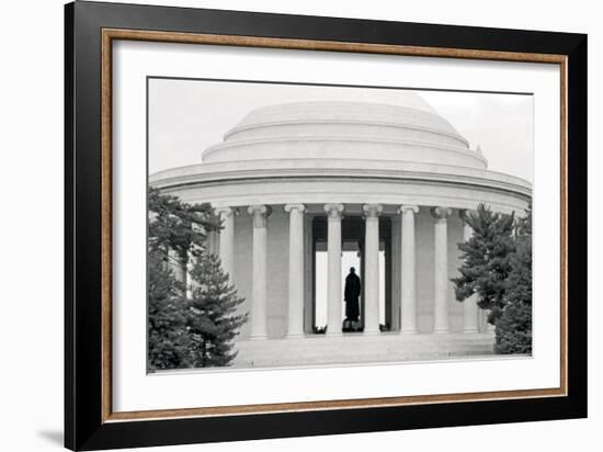 Jefferson Memorial II-Jeff Pica-Framed Photographic Print
