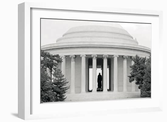 Jefferson Memorial II-Jeff Pica-Framed Photographic Print