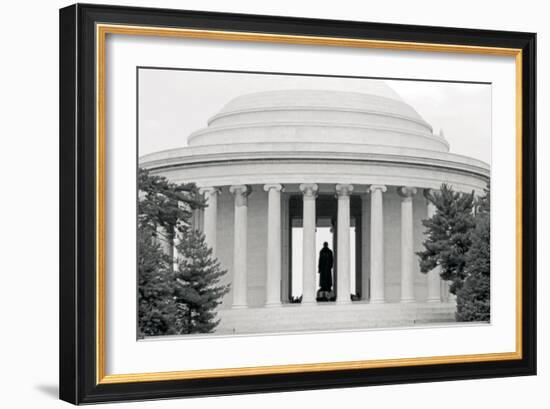 Jefferson Memorial II-Jeff Pica-Framed Photographic Print