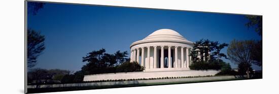 Jefferson Memorial in Washington Dc, USA-null-Mounted Photographic Print