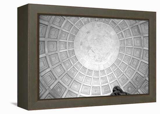 Jefferson Memorial Rotunda Washington DC-null-Framed Stretched Canvas