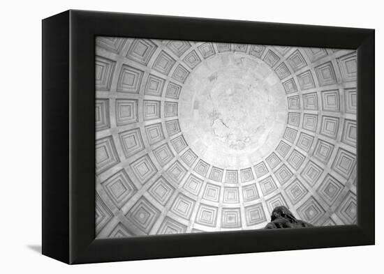 Jefferson Memorial Rotunda Washington DC-null-Framed Stretched Canvas