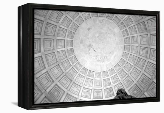 Jefferson Memorial Rotunda Washington DC-null-Framed Stretched Canvas