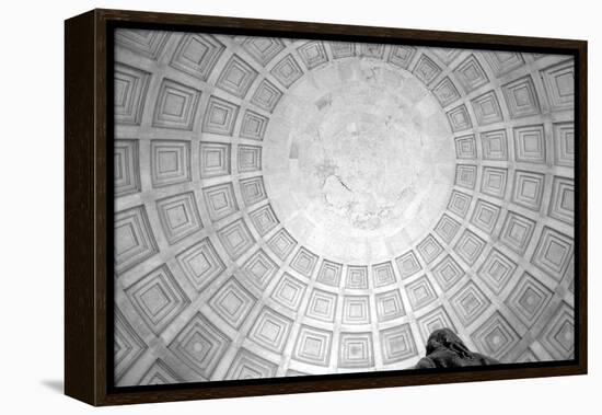 Jefferson Memorial Rotunda Washington DC-null-Framed Stretched Canvas