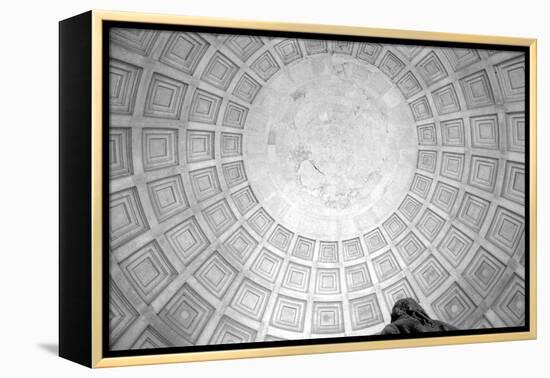 Jefferson Memorial Rotunda Washington DC-null-Framed Stretched Canvas