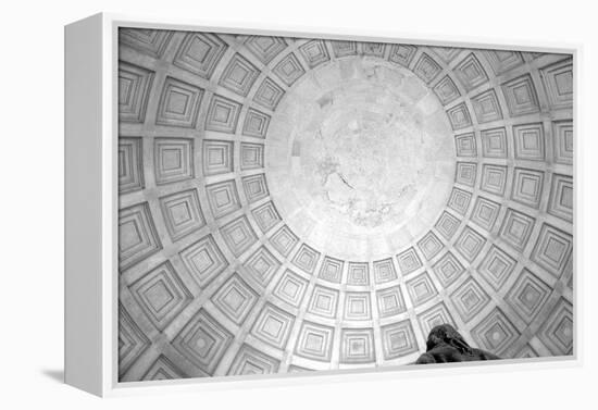 Jefferson Memorial Rotunda Washington DC-null-Framed Stretched Canvas