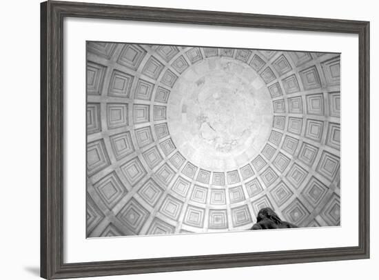 Jefferson Memorial Rotunda Washington DC-null-Framed Photo