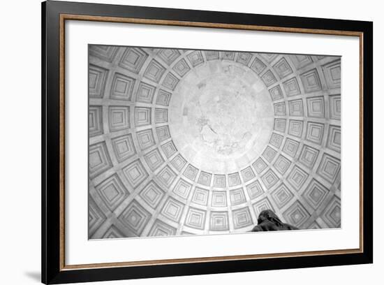 Jefferson Memorial Rotunda Washington DC-null-Framed Photo