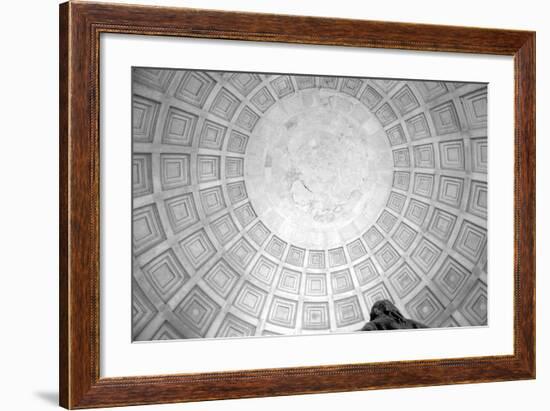 Jefferson Memorial Rotunda Washington DC-null-Framed Photo