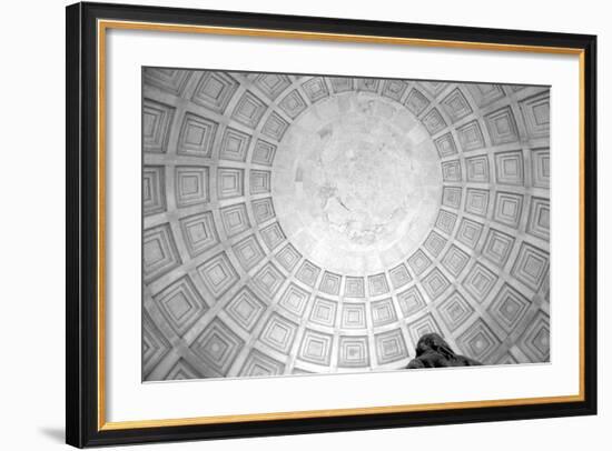 Jefferson Memorial Rotunda Washington DC-null-Framed Photo