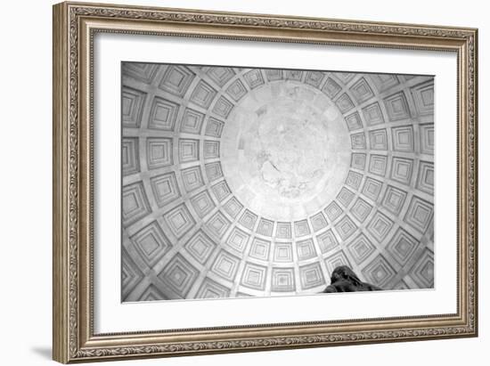Jefferson Memorial Rotunda Washington DC-null-Framed Photo