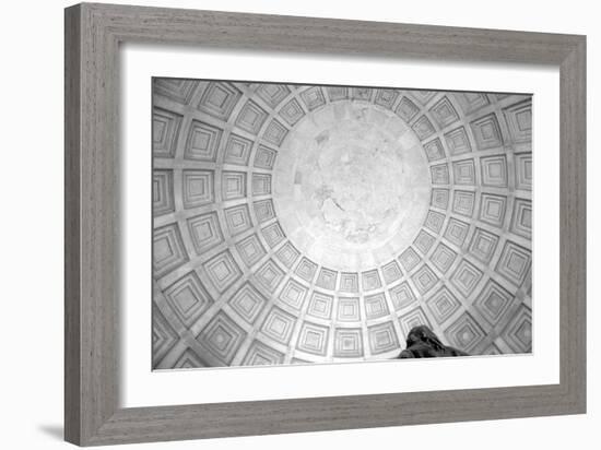 Jefferson Memorial Rotunda Washington DC-null-Framed Photo