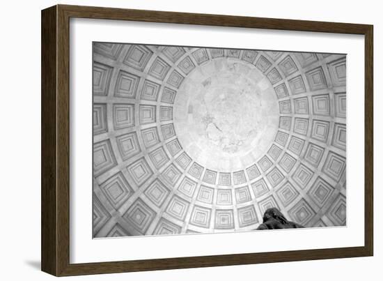 Jefferson Memorial Rotunda Washington DC-null-Framed Photo