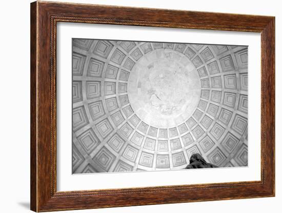 Jefferson Memorial Rotunda Washington DC-null-Framed Photo