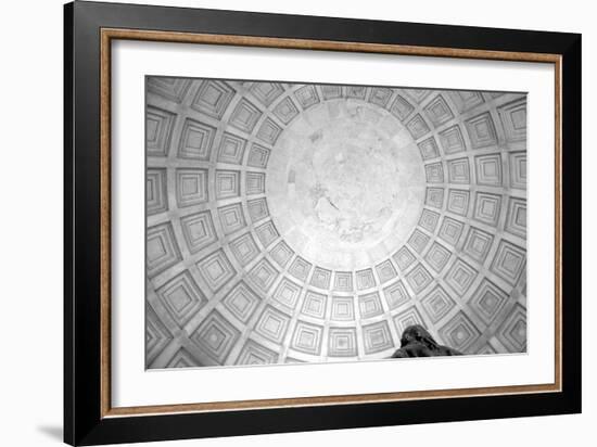 Jefferson Memorial Rotunda Washington DC-null-Framed Photo