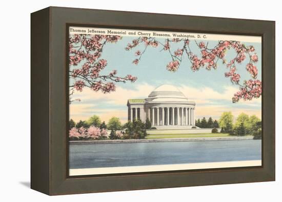 Jefferson Memorial, Tidal Basin-null-Framed Stretched Canvas