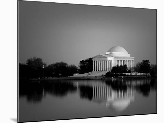 Jefferson Memorial, Washington, D.C. Number 2 - Black and White Variant-Carol Highsmith-Mounted Art Print