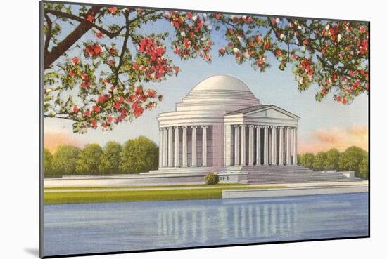 Jefferson Memorial, Washington D.C.-null-Mounted Art Print