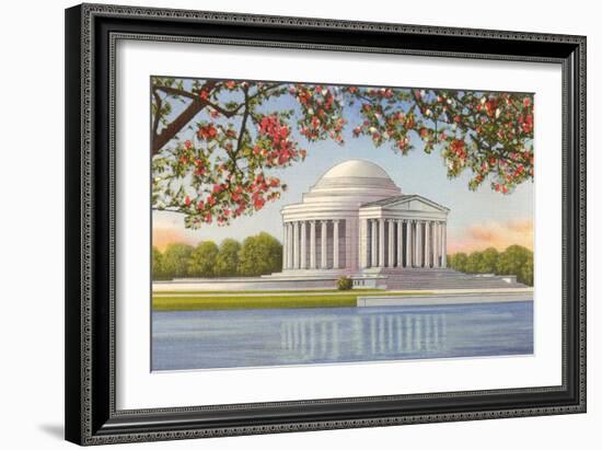 Jefferson Memorial, Washington D.C.-null-Framed Art Print