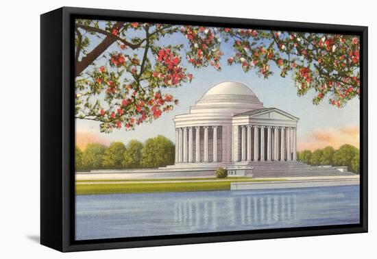 Jefferson Memorial, Washington D.C.-null-Framed Stretched Canvas