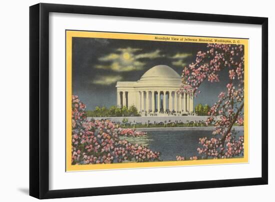 Jefferson Memorial, Washington D.C.-null-Framed Art Print