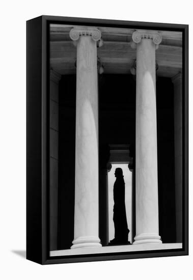 Jefferson Memorial, Washington DC-Jeff Pica-Framed Premier Image Canvas