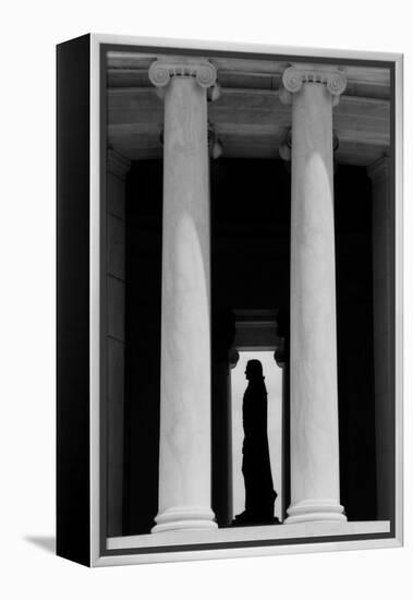 Jefferson Memorial, Washington DC-Jeff Pica-Framed Premier Image Canvas