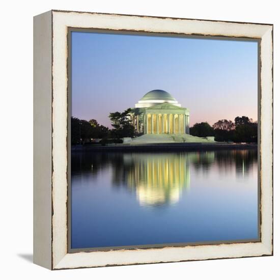 Jefferson Memorial-Ron Chapple-Framed Premier Image Canvas