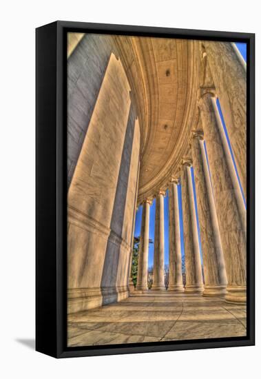 Jefferson Memorial-Matthew Carroll-Framed Premier Image Canvas