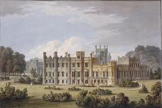Design for Remodelling of Bulstrode Park, Buckinghamshire, 1812-Jeffry Wyatville-Framed Premier Image Canvas