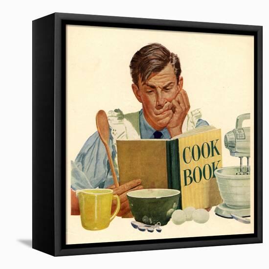 Jello, Cooking Recipes Books Jell-O, USA, 1950-null-Framed Premier Image Canvas