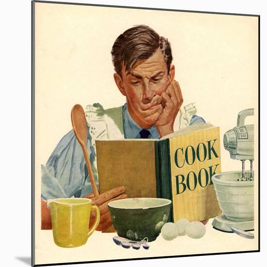 Jello, Cooking Recipes Books Jell-O, USA, 1950-null-Mounted Giclee Print