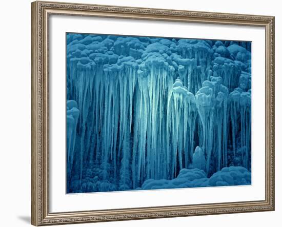 Jelly Fish Ice-Philippe Sainte-Laudy-Framed Photographic Print