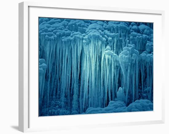 Jelly Fish Ice-Philippe Sainte-Laudy-Framed Photographic Print