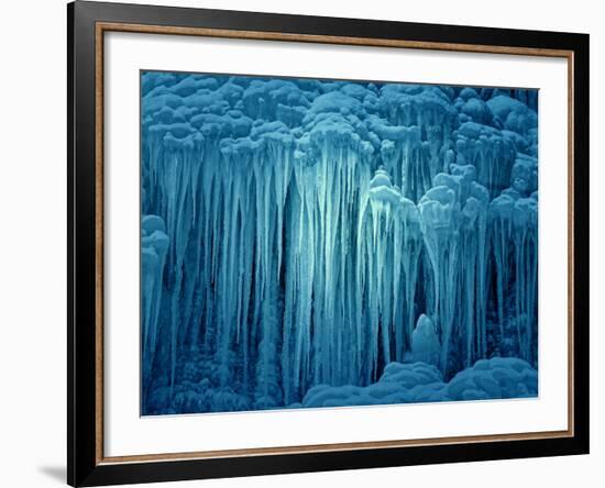 Jelly Fish Ice-Philippe Sainte-Laudy-Framed Photographic Print