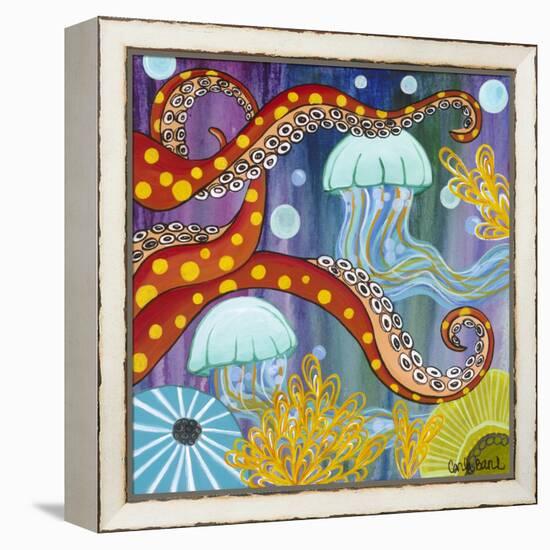 Jelly Fish-Carla Bank-Framed Premier Image Canvas