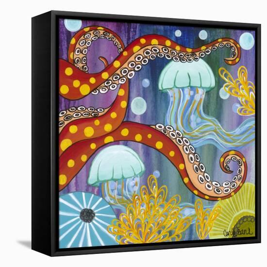 Jelly Fish-Carla Bank-Framed Premier Image Canvas