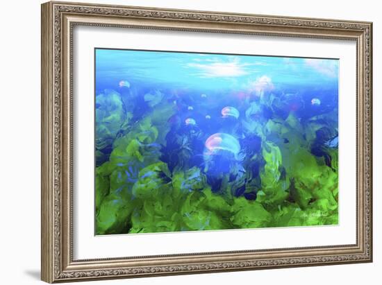 Jelly Fish-Ata Alishahi-Framed Giclee Print