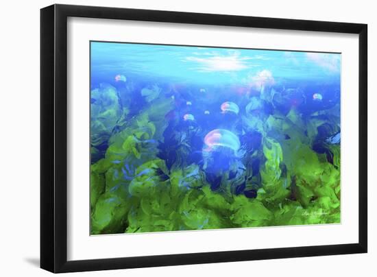 Jelly Fish-Ata Alishahi-Framed Giclee Print