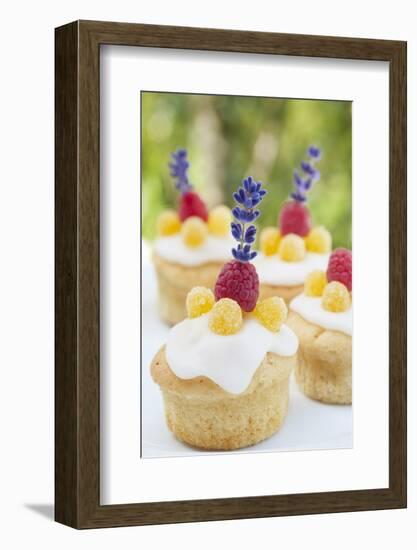 Jelly - Muffins with Raspberry and Lavender-C. Nidhoff-Lang-Framed Photographic Print