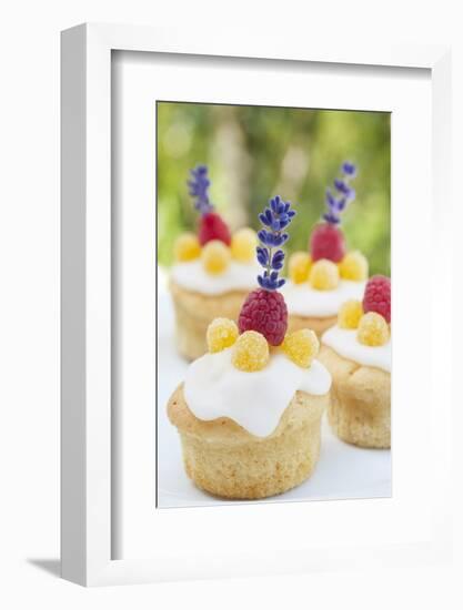 Jelly - Muffins with Raspberry and Lavender-C. Nidhoff-Lang-Framed Photographic Print